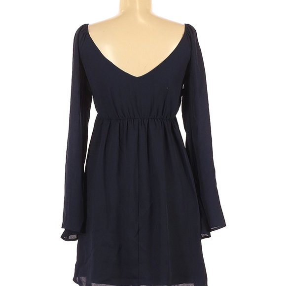 Jodi Kristopher Boho Long Sleeve Dress - Picture 2 of 2